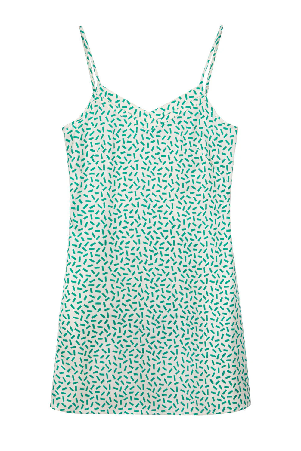 Mulberry Silk Nightdress - Andaman Green - Image 2