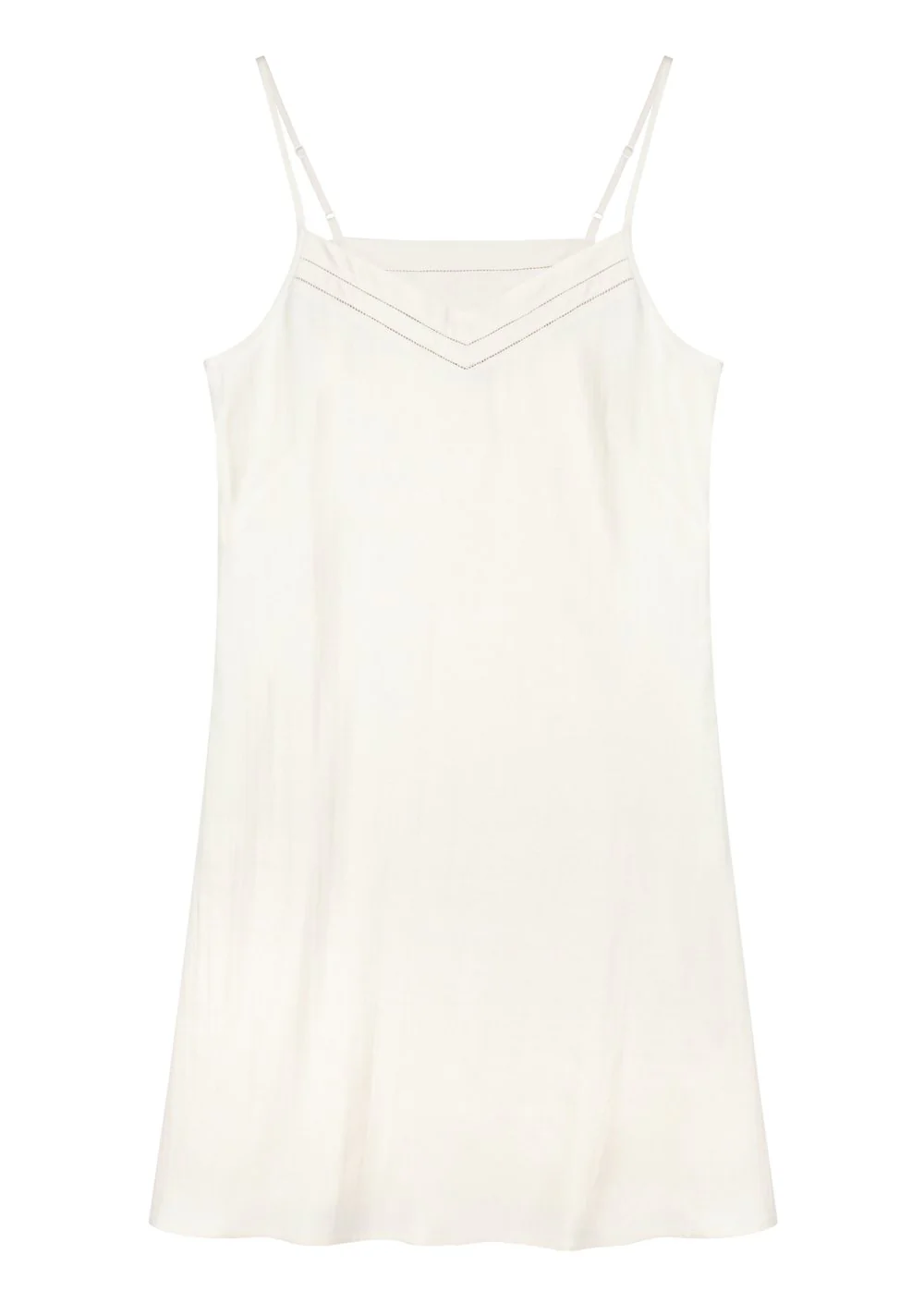 Mulberry Silk Nightdress/Slip - Natural Ivory - Image 3