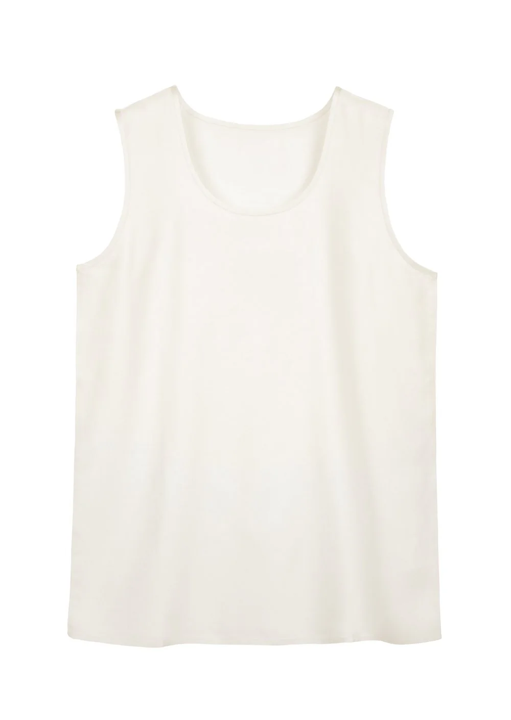 Mulberry Silk Top - Natural - Image 4